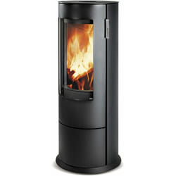 Supra - Poêle à bois chloé acier - vertical - étanche - 7,1kW