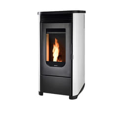 Supra 117327SUP cheminée Intérieure Cheminée autonome propane/butane Noir, Blanc