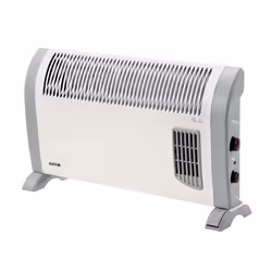 Supra Quickmix 2-2000T, Radiateur, Mur, Sol, Blanc, Rotatif, 2000 W, 775 mm