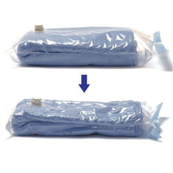 Couvercle avec Soupape à Vide Mondex 80x130cm - Gain de Place pour Rangement Textile - Transparent
