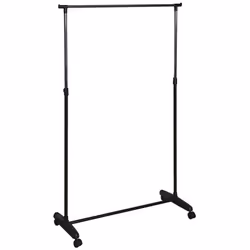Porte-Manteau En Métal Avec Roulettes Mondex. Tige Pour Suspendre Les Vêtements Ø45X79Cm Hauteur Réglable De 118 À 180Cm. Mat ...