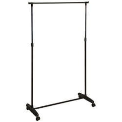 Mondex - Porte-Manteau En Métal Avec Roulettes .