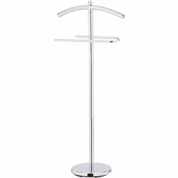 Table de nuit en métal de avec deux barres pour suspendre des chemises, vestes, pantalons, écharpes, cravates ou robesFaites ...