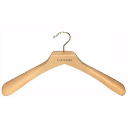 Mondex - Cintre Bois Naturel Luxor Miss 41cm