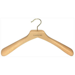 Mondex - Cintre Bois Naturel Luxor Miss 41cm