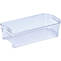Organisateur Pour Réfrigérateur Transparent 5L - Bac De Rangement Mondex 31,5x16x9cm - Matériau Sans bpa