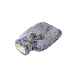 Mondex - Bouillotte 55% caoutchouc housse fourrure 1,7l.