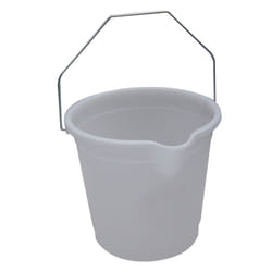 Carrefour Seau Plastique 10L Blanc
