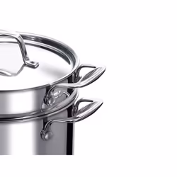 BEKA Chef Casserole à pâtes 7,6 L 24 cm Acier inoxydable