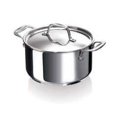BEKA Chef Casserole with lid 2,4 L Acier inoxydable