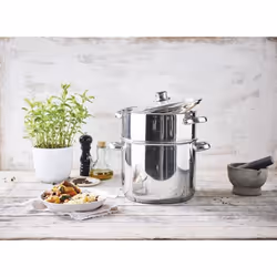Couscoussier - BEKA - Chambord - Ø 26 cm - 11 L - Gris - Tous feux dont induction