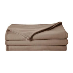 Les Tendances - poleco couverture polaire taupe 240