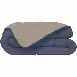 Couette Microfibre 400g/m2 CALGARY Petrole + Mastic 140x200cm