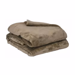 Plaid microfibre 100 % polyester de coloris taupe. Grammage : 280 gr/m². Finition : ourlets coins droits. Ultra doux, soyeux, ...