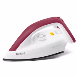 Tefal EasyGliss FS4030, Fer à repasse à sec, Semelle Durilium, 1,8 m, Bourgogne, Blanc, Chine, 1200 W