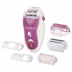 Rowenta Silence Soft, Blanc, Rose, 24 pince(s), Micro-contact, Bikini, Exfoliation, France