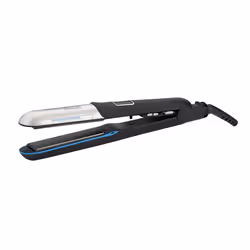 Rowenta Liss &amp; Curl Ultimate Shine SF6220, Fer à lisser, À chaleur, 130 °C, 230 °C, 15 s, Noir, Bleu, Gris