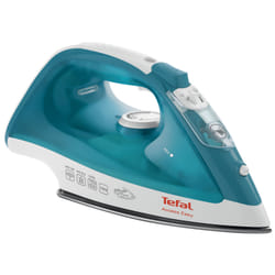 Tefal FV1542 Fer à vapeur Semelle en céramique 2000 W Turquoise, Blanc