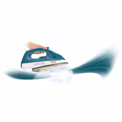 Tefal FV1542 Fer à vapeur Semelle en céramique 2000 W Turquoise, Blanc