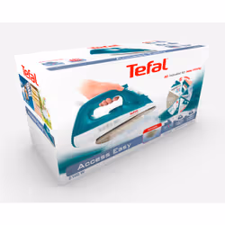 Tefal FV1542 Fer à vapeur Semelle en céramique 2000 W Turquoise, Blanc