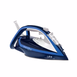 Calor Turbopro anti-calc, Fer à repasser à sec ou à vapeur, Semelle Durilium, 2 m, 200 g/min, Bleu, 50 g/min