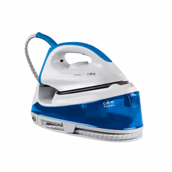 Calor SV6010C0 Centrale vapeur 2200 W 1,2 L Semelle en céramique Bleu, Blanc