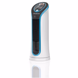 Rowenta Eole VU6210F0, Ventilateur vertical domestique, Noir, Bleu, 60 dB, 78 m³/h, Tactile, 8 h
