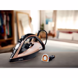 Tefal Ultimate Pure FV9845 Fer à repasser à sec ou à vapeur Semelle Durilium autonettoyante 3100 W Noir, Cuivre - Vue supplémentaire 12