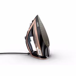 Tefal Ultimate Pure FV9845 Fer à repasser à sec ou à vapeur Semelle Durilium autonettoyante 3100 W Noir, Cuivre