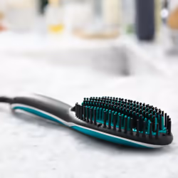 Rowenta Power Straight CF5820 Brosse à lisser À chaleur Noir, Vert 1,8 m - Vue supplémentaire 10