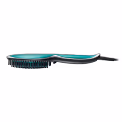 Rowenta Power Straight CF5820 Brosse à lisser À chaleur Noir, Vert 1,8 m