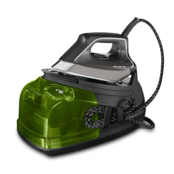 Rowenta DG8626F0 Centrale vapeur 2400 W 1,1 L Semelle Laser HD Microsteam 400 Gris, Vert