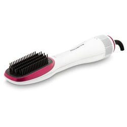 Rowenta CF6220 Brosse soufflante à air chaud Vapeur Rose, Blanc 900 W 1,8 m
