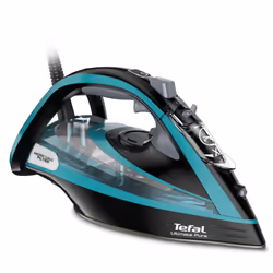 Tefal Ultimate Pure FV9844 Fer à repasser à sec ou à vapeur Semelle Durilium autonettoyante 3200 W Noir, Bleu - Vue supplémentaire 10