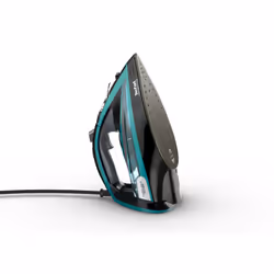 Tefal Ultimate Pure FV9844 Fer à repasser à sec ou à vapeur Semelle Durilium autonettoyante 3200 W Noir, Bleu