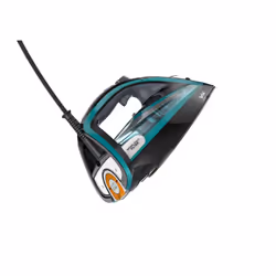 Tefal Ultimate Pure FV9844 Fer à repasser à sec ou à vapeur Semelle Durilium autonettoyante 3200 W Noir, Bleu