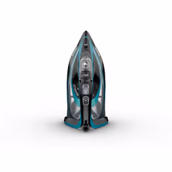 Tefal Ultimate Pure FV9844 Fer à repasser à sec ou à vapeur Semelle Durilium autonettoyante 3200 W Noir, Bleu - Vue supplémentaire 6