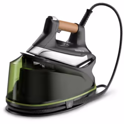 Rowenta Compact Steam DG7664F0, 350 g/min, Semelle 3De Laser HD Microsteam 400, 6,5 bar, 1,1 L, Vert, Manuel