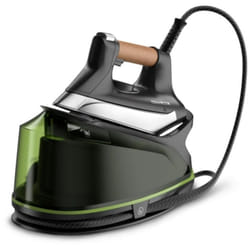 Rowenta Compact Steam DG7664F0 Centrale vapeur 1,1 L Semelle 3De Laser HD Microsteam 400 Vert