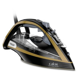 Calor Ultimate Pure Fer à repasser à sec ou à vapeur 3000 W Noir, Or, Gris