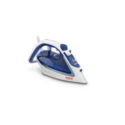 Tefal EasyGliss Plus FV5715 fer à repasser Fer à repasser à sec ou à vapeur Semelle Durilium 2400 W Bleu, Blanc