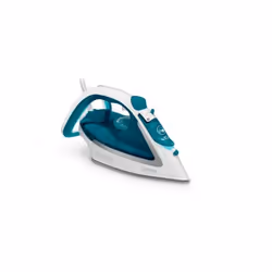 Calor FV5718C0, Fer à repasser à sec ou à vapeur, Semelle Durilium, 2 m, 195 g/min, Turquoise, 0,27 L