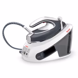 Tefal SV8020E1, 450 g/min, Durilium AirGlide soleplate, 1,8 L, 120 g/min, Gris, Blanc, Amovible