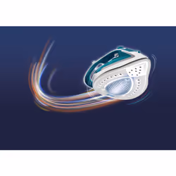Tefal EasyGliss Plus FV5718 fer à repasser Fer à repasser à sec ou à vapeur Semelle Durilium 2400 W Turquoise, Blanc - Vue supplémentaire 7