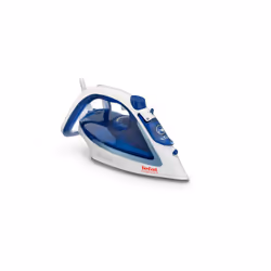 Tefal EasyGliss Plus FV5736, Fer à repasser à sec ou à vapeur, Durilium AirGlide soleplate, 2 m, 220 g/min, Bleu, Blanc, 45 g ...