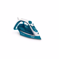 Tefal EasyGliss Plus FV5737, Fer à repasser à sec ou à vapeur, Semelle Durilium, 2 m, 220 g/min, Turquoise, Blanc, 45 g/min