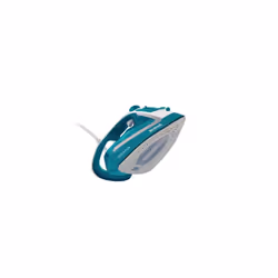 Tefal EasyGliss Plus FV5737 fer à repasser Fer à repasser à sec ou à vapeur Semelle Durilium 2500 W Turquoise, Blanc