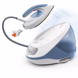 Tefal Express Protect SV9202E0 Centrale vapeur 2800 W 1,8 L Durilium AirGlide Autoclean soleplate Blanc, Bleu