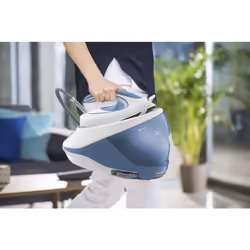 Tefal Express Protect SV9202E0 Centrale vapeur 2800 W 1,8 L Durilium AirGlide Autoclean soleplate Blanc, Bleu - Vue supplémentaire 5