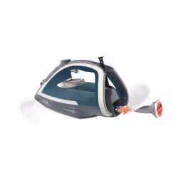 Tefal Ultragliss Anti-Calc Plus FV6842E0 fer à repasser Fer à vapeur 2800 W Bleu, Argent
